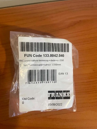 133 0042 040 franke - franke, ricambio