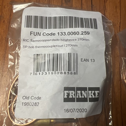 Franke termocoppia corta