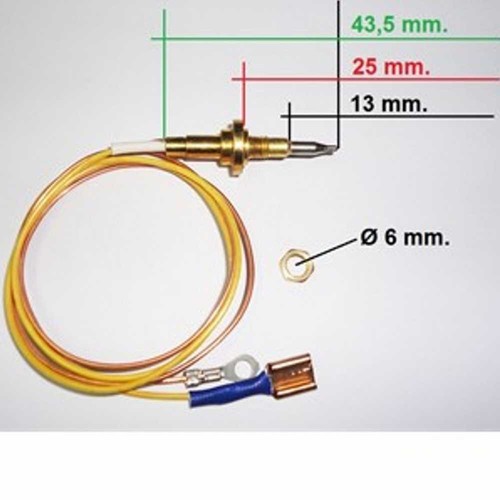Termocoppia sicurezza gas - termocoppia,